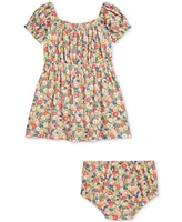 Polo Ralph Lauren Baby Girls Floral Cotton Jersey Dress