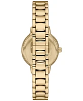 Emporio Armani Women's Gold-Tone Stainless Steel Bracelet Watch 32mm