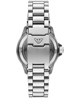Emporio Armani Men's Automatic Sea Explorer Stainless Steel Bracelet Watch 43mm