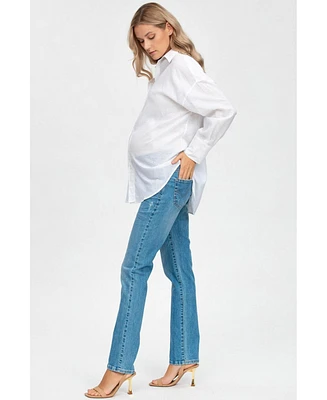 Pietro Brunelli Maternity Extra Length Straight Jeans