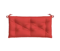 Garden Bench Cushion Red 43.3"x19.7"x2.8" Oxford Fabric