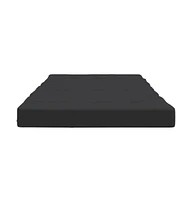 Deck Chair Cushions 2 pcs Black Oxford Fabric