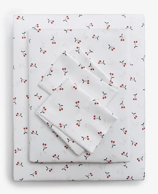Arch Studio Printed Cotton Sateen 3-Pc. Sheet Set, Twin Xl, Exclusively at Macy's