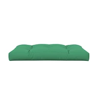 vidaXL Pallet Cushion Green 47.2"x31.5"x4.7" Fabric