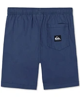 Quiksilver Big Boys Taxer Stretch Poplin Shorts