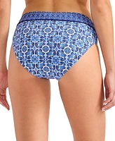 Tommy Bahama Women's Printed Tummy-Control High-Waisted Bottoms