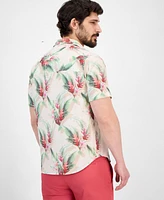 Tommy Bahama Men's Coast Paradise Blooms IslandZone Moisture-Wicking Floral Button-Down Shirt