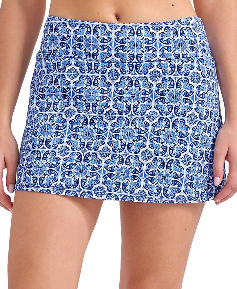 Tommy Bahama Women's Printed Cover-Up Skort