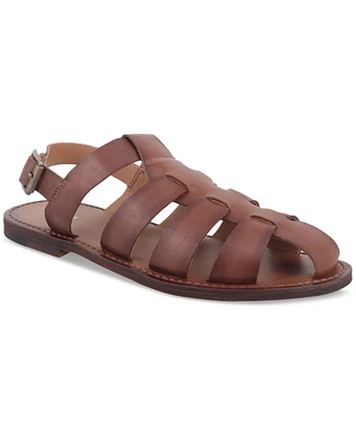 Bar Iii Men's Palmerr Leather Fisherman Sandals, Exclusively at Macy's