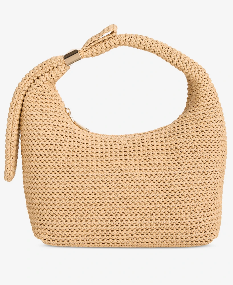 I.n.c. International Concepts Stahcy Small Straw Hobo Bag, Exclusively at Macy's