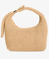 I.n.c. International Concepts Stahcy Small Straw Hobo Bag, Exclusively at Macy's