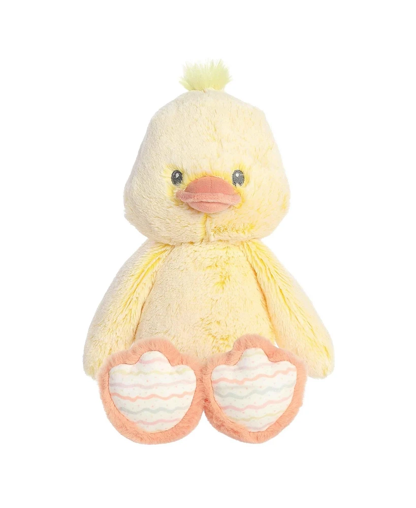 ebba Large Dani Duck Cuddlers Adorable Baby Plush Toy Yellow 15