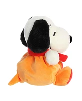 Aurora Mini Palm Pals Astronaut Snoopy Peanuts Adorable Plush Toy Orange 5