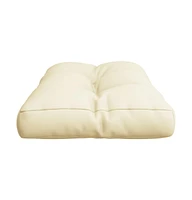 Pallet Cushion Cream 27.6"x15.7"x4.7" Fabric