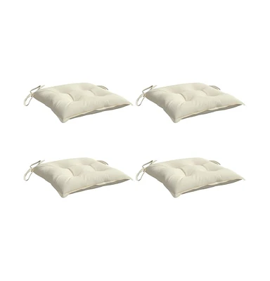 vidaXL Chair Cushions 4 pcs 19.7"x19.7"x2.8" Oxford Fabric
