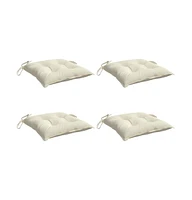 vidaXL Chair Cushions 4 pcs 19.7"x19.7"x2.8" Oxford Fabric