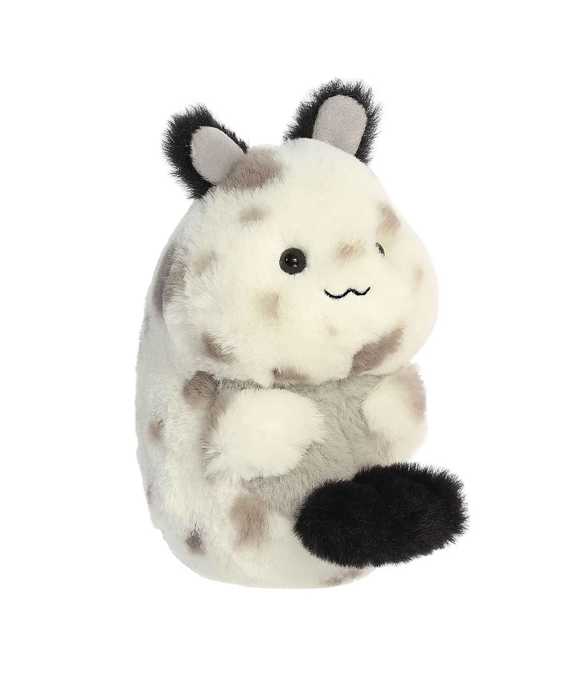 Aurora Mini Serendipity Sea Bunny Rolly Pet Playful Plush Toy White 5"