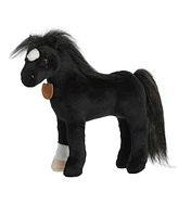 Aurora Medium Showstoppers Thoroughbred Breyer Exquisite Plush Toy Black 11.5"