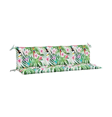 Garden Bench Cushions 2 pcs Multicolor Oxford Fabric