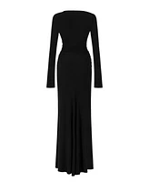 Nocturne Women's Knotted Long Dress