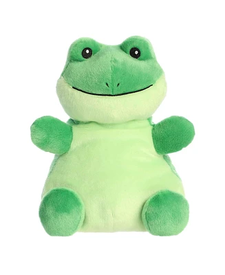 Aurora Medium Party Sized Ribbits Frog Palm Pals Adorable Plush Toy Green 12"