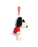 Aurora Mini Joe Cool Keychain Peanuts Adorable Plush Toy White 5"