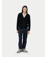 Gobi Cashmere Men's V Neck Button Cardigan