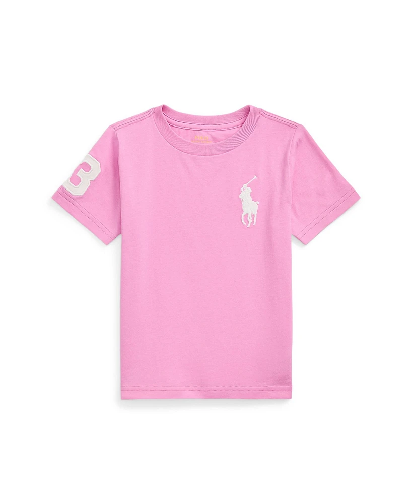 Polo Ralph Lauren Toddler and Little Boys Big Pony Cotton Jersey T-Shirt
