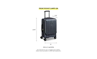 Delsey Paris Shadow 6.0 Front Pocket Carry-on Luggage