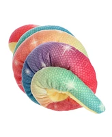 Aurora Small Wrist Wranglers Rainbow Dreams Snake Snake Playful Plush Toy 8"