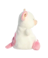 Aurora Small Party Sized Belle Strawberry Cow Palm Pals Adorable Plush Toy Pink 8"