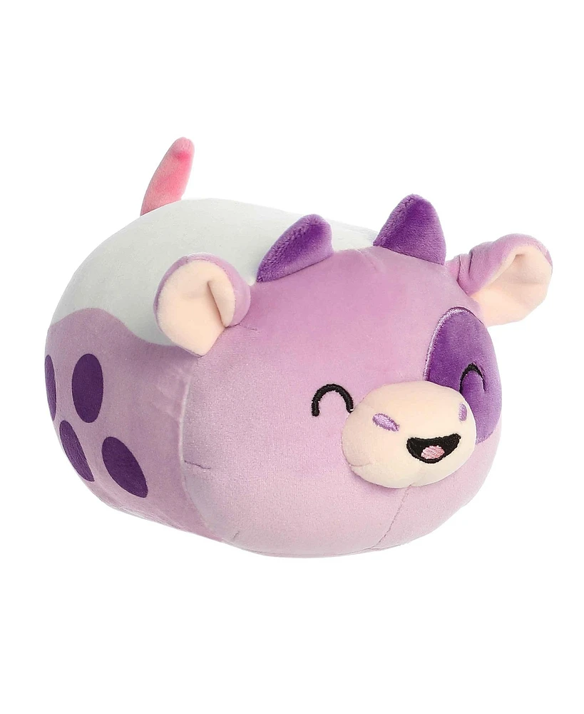 Aurora Small Bonnie Boba Tea Mooples Squishy Plush Toy Purple 7"