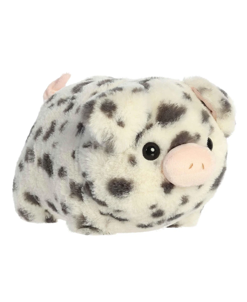 Aurora Medium Pierre Spotted Pig Spudsters Adorable Plush Toy Gray 11"