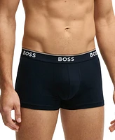 Boss by Hugo Boss Men's 3pk. Logo Power Trunks