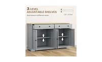 Slickblue Kitchen Storage Cabinet – Space-Saving Organization for Essentials and Pantry Items