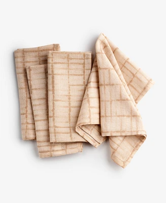 Oake Dye Natural Napkins, Set of 4, Exclusively at Macy's