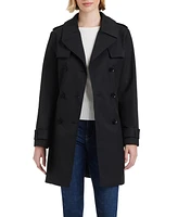 Kate Spade New York Women s Short Double-Breasted Trench Coat