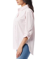 Gloria Vanderbilt Women's Amanda Cotton Button-Front Shirt