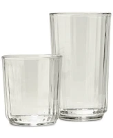 Arch Studio Fluted Glasses, Set of 8, Exclusively at Macy's