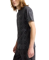 Puma Men's Essential Logomania Allover Print T-Shirt