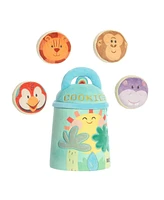 ebba Small My Safari Cookie Jar Baby Talk Engaging Baby Playset Multicolor 8"