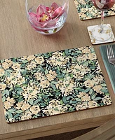 CounterArt Little Love Hardboard Cork Placemats 15"x 11", Set of 4