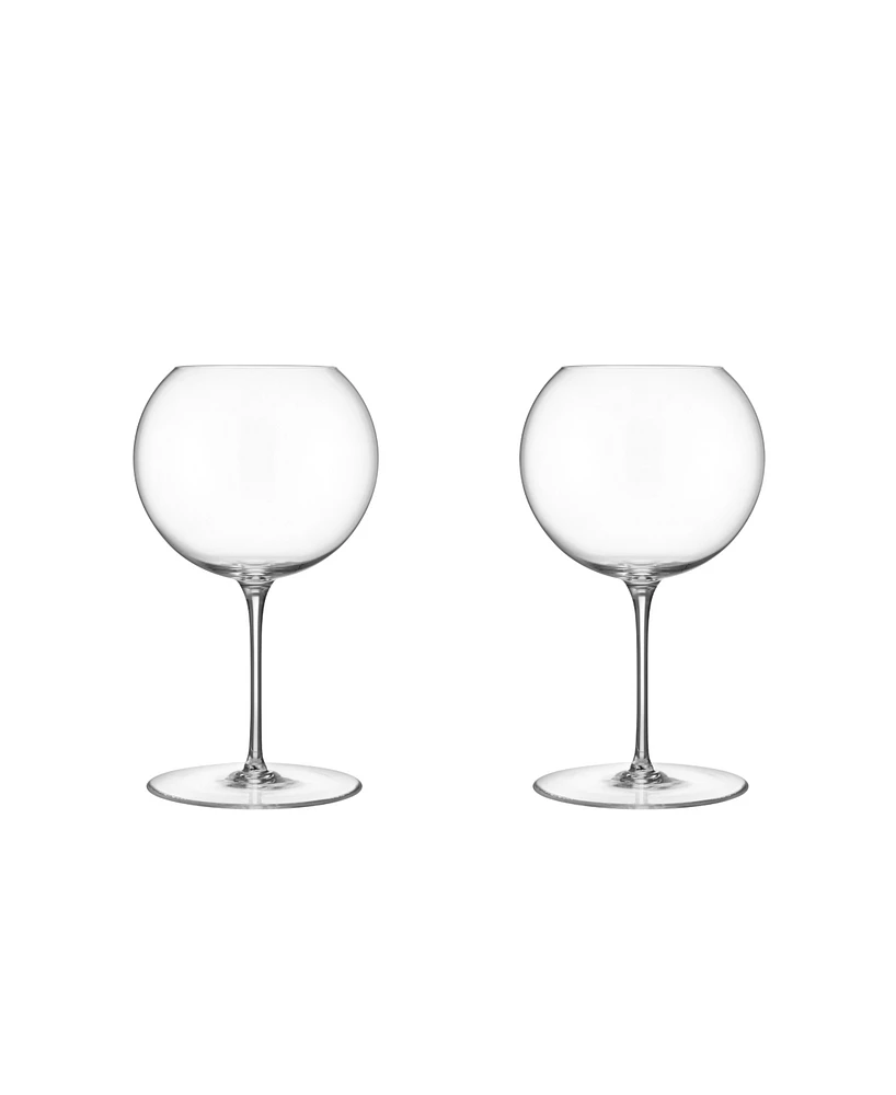 Orrefors Geometry Wine Glass