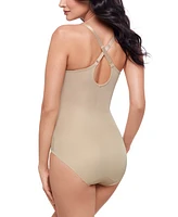 Miraclesuit Women's Sexy Sheer Shaping Padded-Cup Bodysuit