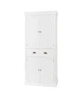 Single Drawer Double Door Storage Cabinet for Organized and Functional Home Storage