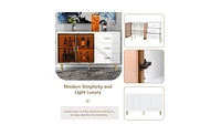 Modern Buffet Cabinet – Storage Sideboard for Dining Room & Living Room