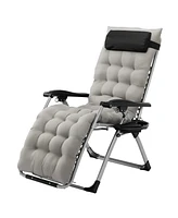 Infinity Zero Gravity Chair with Pad Comfortable Reclining Lounge Chair for Relaxation