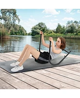Fitness Ab Trainer with Padded Head and Neck Support