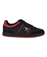 Guess Men's Lasen Branded Lace-Up Fashion Sneakers