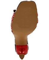 Betsey Johnson Women's Clovr Ladybug Embellished Dress Mules